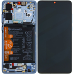 DISPLAY LCD + TOUCH SCREEN + FRAME ORIGINALE SERVICE PACK PER HUAWEI P30 BREATHING CRYSTAL  ELE L09  L29 NEW EDITION