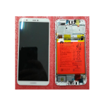 DISPLAY  LCD + FRAME + BATTERIA ORIGINALE PER Huawei P SMART 2018  FIG-LX1 BIANCO SERVICE PACK