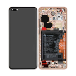 Display LCD Touch Screen Con Frame Originale SERVICE PACK Per HUAWEI P40 PRO BIANCO ELS-NX9 ELS-N09