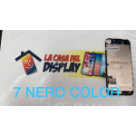 TOUCH SCREEN LCD DISPLAY RETINA Compatibile Per APPLE iPhone 7 NERO COLOR VETRO SCHERMO CON PLACCA