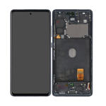 DISPLAY + LCD + TOUCH SCREEN FRAME ORIGINALE SERVICE PER  SAMSUNG GALAXY S20 FE 5G/4G   SM-G781 / G780   BLU BLACK NERO CLOUD NAVY