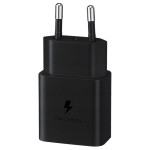 Carica Batterie Spina ORIGINALE Samsung Type-c 15w Nera Black Ep-t1510nbegeu