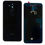 VETRO POSTERIORE SCOCCA BACK COVER COPRI BATTERIA ORIGINALE HUAWEI MATE 20 LITE NERO+ vetro fotocamera + lettore impronta originale FINGERPRINT