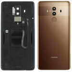 Copri Batteria Back Cover Copri Batteria Originale SERVICE PACK Per HUAWEI MATE 10 PRO BROWN BLA-L09 VETRO BACK CON FINGERPRINT IMPRONTA VETRINO CAMERA