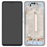 DISPLAY LCD+TOUCH SCREEN+FRAME ORIGINALE SERVICE PACK PER SAMSUNG A53 5G SM-A536B BLU