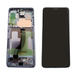 DISPLAY LCD+TOUCH SCREEN+ FRAME ORIGINALE SERVICE PACK PER SAMSUNG GALAXY S20 PLUS SM-G985 G986 5G  PURPLE