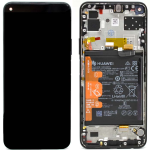 DISPLAY LCD+TOUCH SCREEN+FRAME ORIGINALE SERVICE PACK PER HUAWEI P40 LITE 5G 2020 MIDNIGHT BLACK Cdy-Nx9a