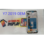 Display LCD Touch Screen VETRO Con Frame Per Huawei Y7 2019 NERO Originale OEM DUB-LX1 LX2 L22