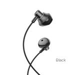 Cuffia Auricolare Jack 3.5mm Hoco M75 Black Nera