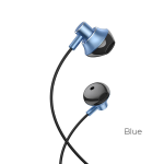 Hoco auricolare jack 3.5 mm blue M75