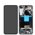 DISPLAY LCD+TOUCH SCREEN+FRAME ORIGINALE SERVICE PACK PER SAMSUNG GALAXY S22 BLACK NERO SM-G901B