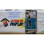 DISPLAY LCD + TOUCH+FRAME PER HUAWEI  P Smart 2019 / P Smart Plus 2019 / P Smart 2020 black  -OEM- ORIGINALE RICONDIZIONATO