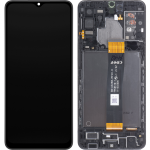 LCD DISPLAY +TOUCH+FRAME ORIGINALE SERVICE PACK PER SAMSUNG A32 5G SM-A326B/FN NERO