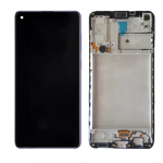 Display LCD Touch Screen Con Frame Originale SERVICE PACK Per SAMSUNG GALAXY A23 4G A235 BLACK 2022 NERO