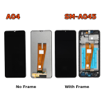 DISPLAY LCD+TOUCH SCREEN+FRAME ORIGINALE SERVICE PACK PER SAMSUNG A04 2022 A045