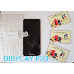 VETRO DISPLAY LCD TOUCH SCREEN Assemblati PER HUAWEI P20 NERO EML-L09 