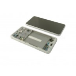 Display LCD Touch Screen Con Frame Originale SERVICE PACK Per SAMSUNG GALAXY S21 FE G990B WHITE