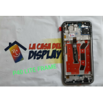 VETRO DISPLAY LCD TOUCH SCREEN+FRAME PER HUAWEI P40 LITE NERO ORIGINALE RIGENERATO  JNY-L21A NOVA 7i JNY-LX2  OEM