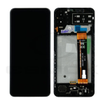 Display LCD Touch Screen Con Frame Originale SERVICE PACK Per SAMSUNG GALAXY M13 SM-M135F black NERO