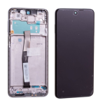 DISPLAY LCD+TOUCH+FRAME PER XIAOMI REDMI NOTE 9 PRO /9S INTERSTELLAR GREY ORIGINALE SERVICE PACK M2003J6B2G M2003J6