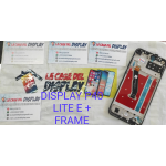 DISPLAY LCD+ TOUCH SCREEN+FRAME ORIGINALE RIGENERATO  PER HUAWEI P40 LITE E / Y7P 2020 ART-L28 ART-L29 NERO OEM