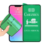 PELLICOLA PROTETTIVA VETRO TEMPERATO CERAMICS IN CERAMICA FLESSIBILE 9H 3D FILM BLACK NERA Per APPLE iPhone XS MAX