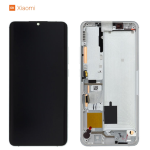 DISPLAY LCD+TOUCH SCREEN+FRAME ORIGINALE SERVICE PACK PER XIAOMI MI NOTE 10 / MI NOTE 10 LITE / MI NOTE 10 PRO WHITE BIANCO