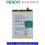 BATTERIA COMPATIBILE  PER OPPO REALME C12 RMX2189 5 5i 6i 5S C21Y C21  c25y  5000mAh  BLP729 blp771